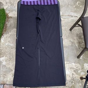 Size 12 groove pants w purple waist